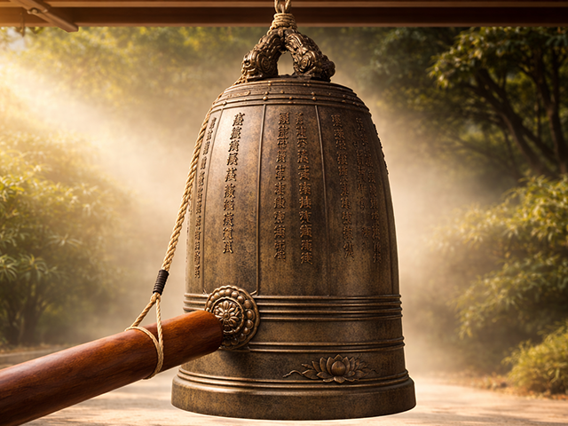 銅鐘 — 震醒心靈，名揚四海，萬德留芳(標題圖檔)